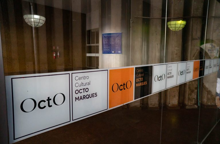 Centro Cultural Octo Marques inaugura três exposições com diferentes olhares sobre arte contemporânea - entrada do Centro Culturak Octo Marques