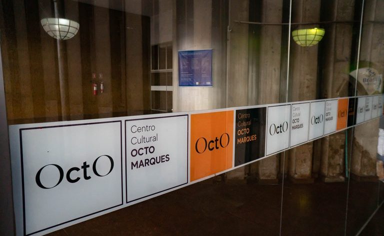 Centro Cultural Octo Marques inaugura três exposições com diferentes olhares sobre arte contemporânea - entrada do Centro Culturak Octo Marques