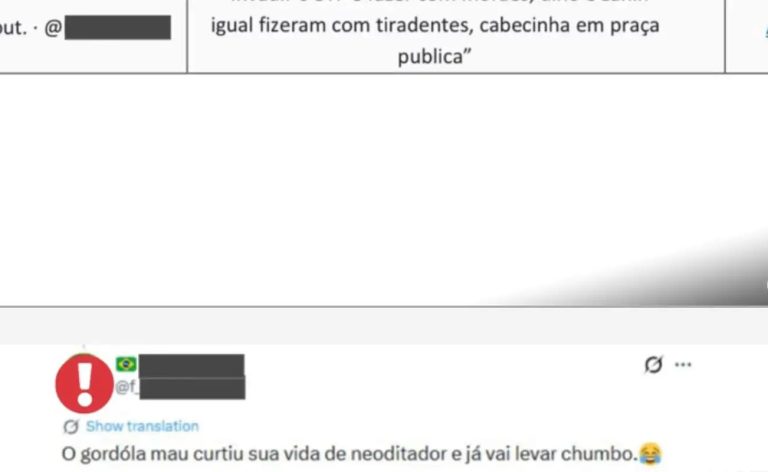 STF identifica ameaças de morte contra ministros da Corte
