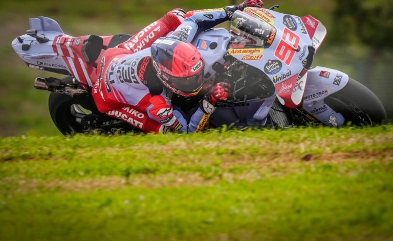 Credenciamento de imprensa para cobertura do MotoGP Goiás termina dia 19 - Piloto de MotoGP na pista